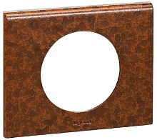 Рамка универсальная Legrand Celiane Corian 1-м. металл патина феррум картинка